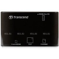 Transcend TS-RDP8K карта оқу құрылғысы қара