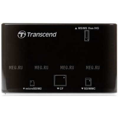 Картридер Transcend TS-RDP8K черный - фото 1 - id-p49101230