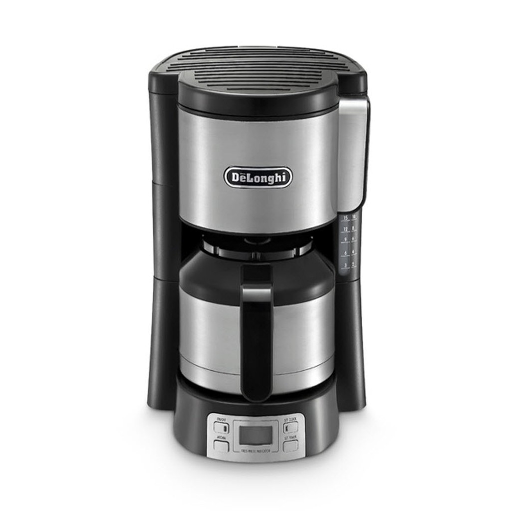 Кофеварка капельная DeLonghi ICM15750 металл