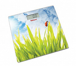 Весы напольные Saturn ST-PS0282 зелено-голубой (Grass)