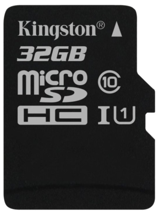 Карта памяти MicroSD 32GB Class 10 U1 Kingston SDC10G2/32GBSP - фото 1 - id-p49101514