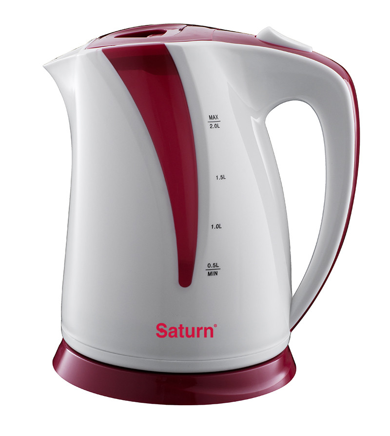 Электрический чайник Saturn ST-EK8417 бело-красный