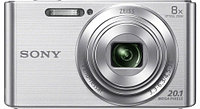Фотоаппарат компактный Sony DSC-W830 серебро/черный