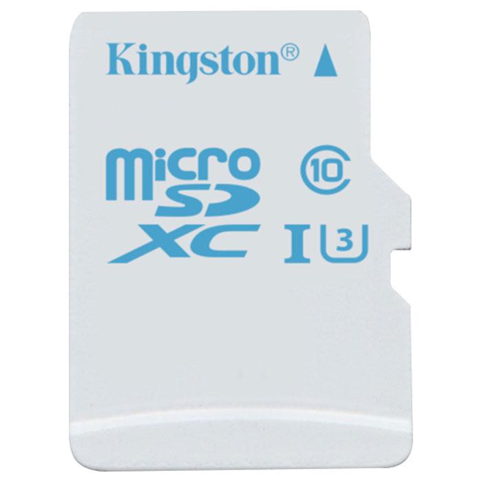 Карта памяти MicroSD 64GB Class 10 U3 Kingston SDCAC/64GBSP