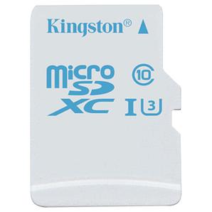 Карта памяти MicroSD 64GB Class 10 U3 Kingston SDCAC/64GBSP