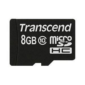 Карта памяти MicroSD 8GB Class 10 Transcend TS8GUSDC10