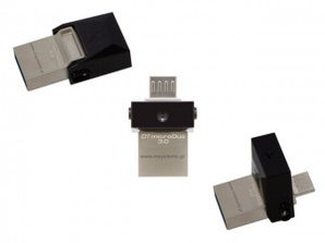 USB Флеш 32GB 3.0 Kingston OTG DTDUO3/32GB металл