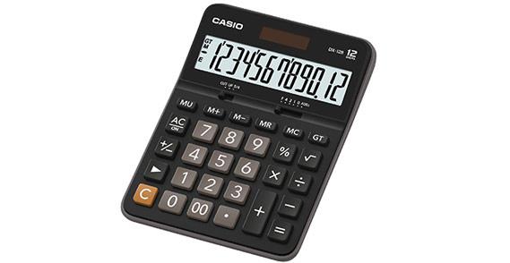 Калькулятор настольный CASIO DX-12B-W-EC