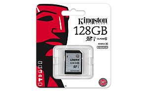 Карта памяти SD 128GB Class 10 U1 Kingston SD10VG2/128GB