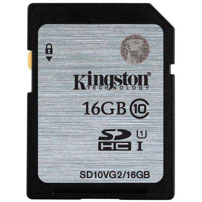 Карта памяти SD 16GB Class 10 U1 Kingston SD10VG2/16GB