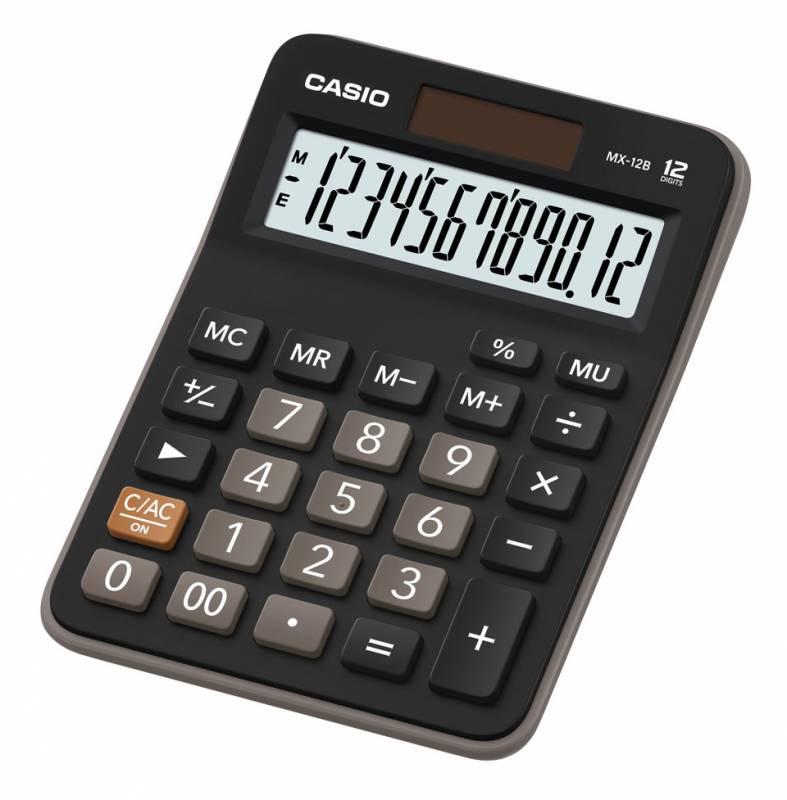 Калькулятор настольный CASIO MX-12B-W-EC