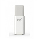 USB Флеш 4GB 2.0 PQI 6176-004GR3001 белый серый