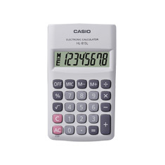 Калькулятор карманный CASIO HL-815L-WE-S-GH - фото 1 - id-p49103067