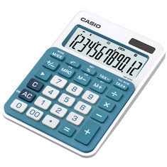 Калькулятор настольный CASIO MS-20NC-BU-S-EC
