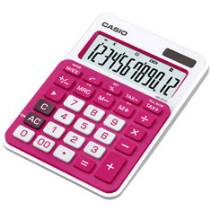 Калькулятор настольный CASIO MS-20NC-RD-S-EC - фото 1 - id-p49103077