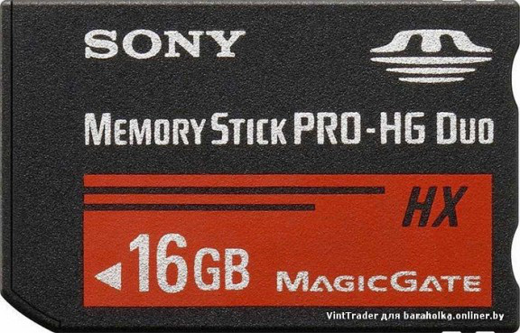 Карта памяти Sony Memory Stick Pro Duo HG 16 GB 