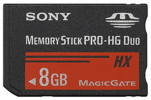 Карта памяти Sony Memory Stick Pro Duo 8Gb