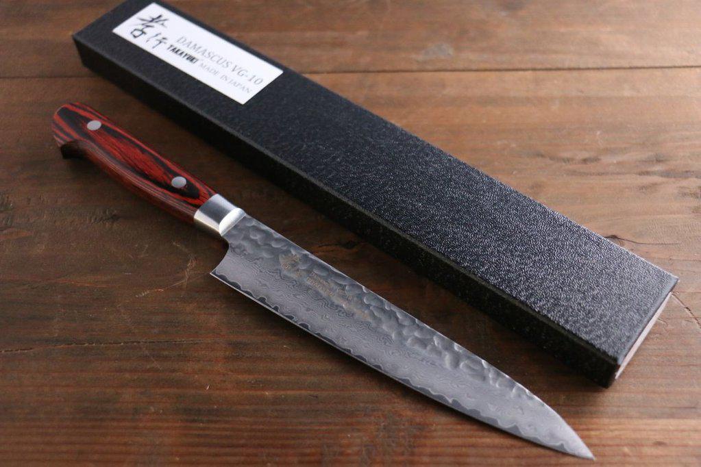 Sakai Takayuki 33 слоя VG10 набор кухонных ножей (шеф, сантоку, универсальный) - фото 5 - id-p49113609