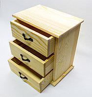 Заготовка для декора "Шкатулка-ящик", деревянная, 17*16 см