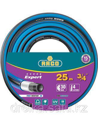 Шланг для полива армированный RACO 40302-3/4-25_z01, EXPERT, 30 атм., 4-х слойный, 3/4" x 25 м , фото 2