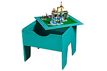 Lego-стол + полотно ! Цветной