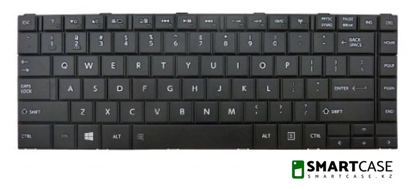 Клавиатура для ноутбука Toshiba Satellite C840 (черная, RU) - фото 2 - id-p49122903