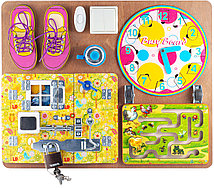 BusyBoard. Развивающая доска №2 для девочек