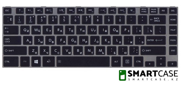 Клавиатура для ноутбука Toshiba Satellite L830, L840 (черная, RU) - фото 2 - id-p49124362