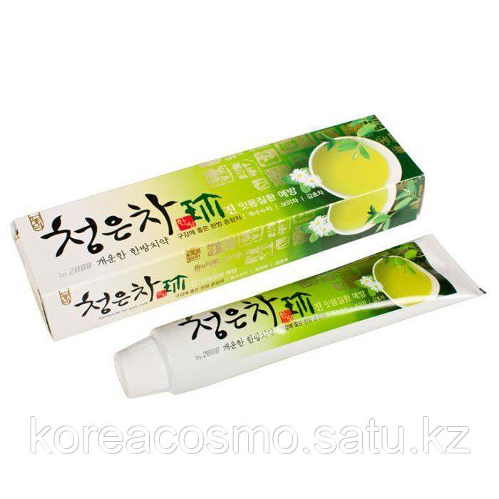 Зубная паста 2080 (восточный чай с Гингко) (Корея)