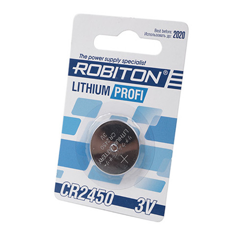 Батарейка Robiton CR2450 Lithium Profi   3v