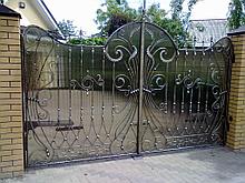 Ворота с поликарбонатом