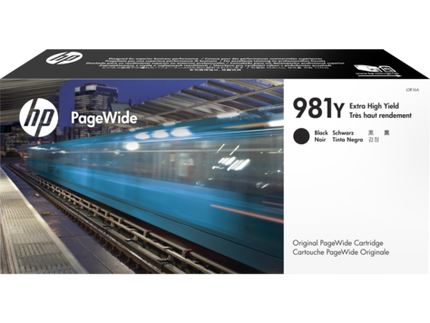 HP L0R16A HP 981Y, Оригинальный картридж PageWide увеличенной емкости, черный , HP 981Y