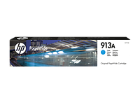 HP F6T77AE картридж струйный оригинальный HP 913A PageWide 377dw/477dw/352dw/452dw, Голубой