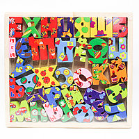 Пазл-кубики для малышей "Алфавит"
