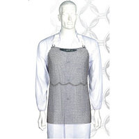 Жоғары сапалы тот баспайтын болаттан жасалған 60*80 шынжырлы пошта алжапқышы.