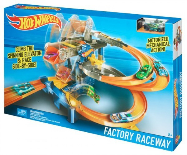 Hot Wheels Игровой набор "Заводская трасса", Хот Вилс