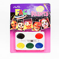 Аквагрим, краски для лица 6 цветов