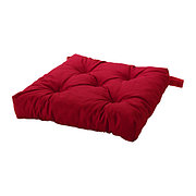 Подушка на стул МАЛИНДА красный ИКЕА, IKEA
