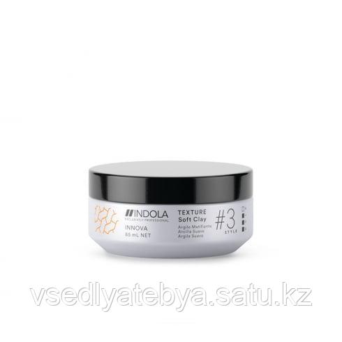 Indola Professional Клей для волос Texture Soft Clay Innova Style # 3 Hold, 85 мл