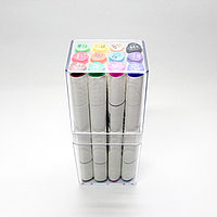 Профессиональные фломастеры двухсторонние, 12 шт.