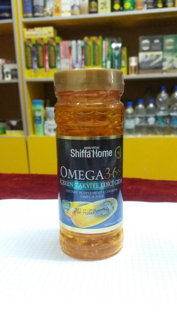 Рыбий жир Омега-3-6-9 Shiffa Home Aksu Vital и Аль-Ихляс в капсулах - фото 1 - id-p49158510