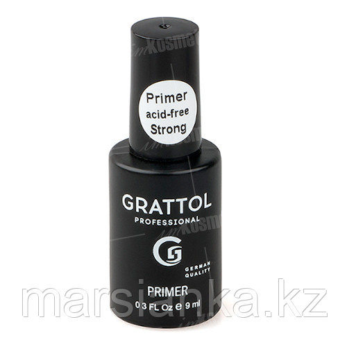 Primer acid-free Strong Grattol (бескислотный праймер), 9мл