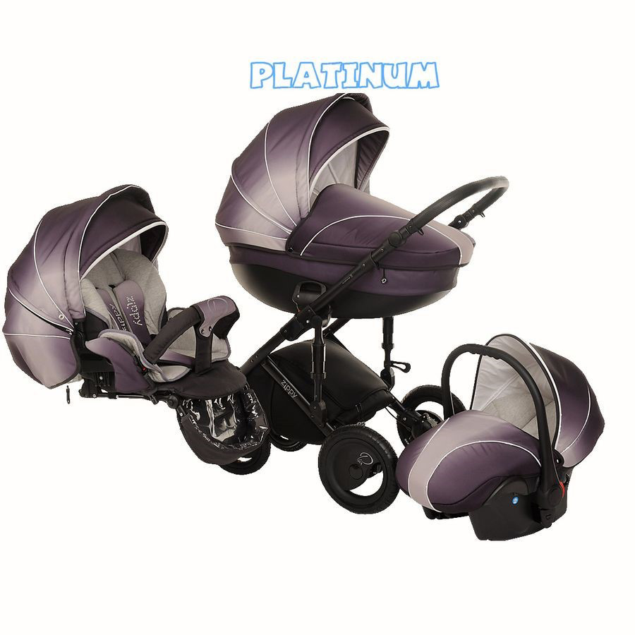Коляска 3 в 1 Tutis Pia (Platinum)