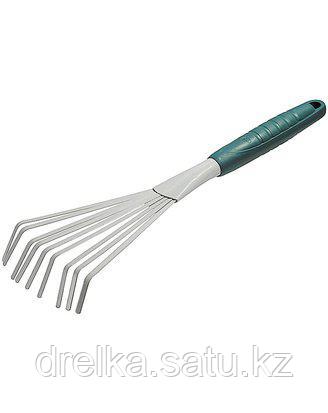 Грабли веерные RACO 4207-53492, STANDARD, 9 плоских зубцов, 400 мм, фото 2