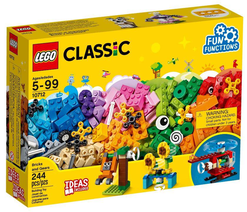 10712 Lego Classic Набор "Кубики и механизмы", Лего Классик