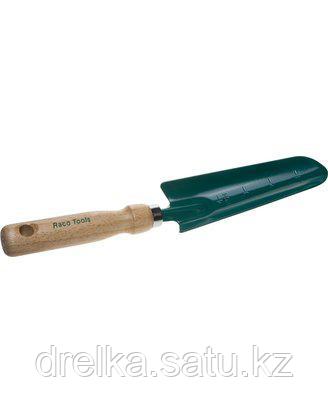 Совок посадочный RACO 42074-53578, TRADITIONAL, средний, с деревянной ручкой, 295 мм , фото 2