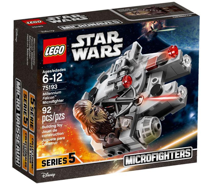 75193 Lego Star Wars Микрофайтер «Сокол Тысячелетия», Лего Звездные войны