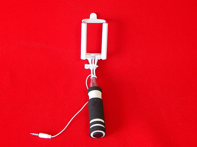 Mini Monopod проводной с кнопкой для смартфона, фото 2