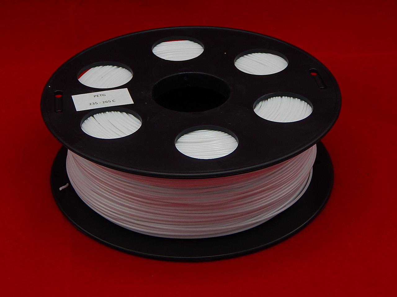 Белый PETG пластик Bestfilament 1 кг (1,75 мм) для 3D-принтеров - фото 1 - id-p49159098