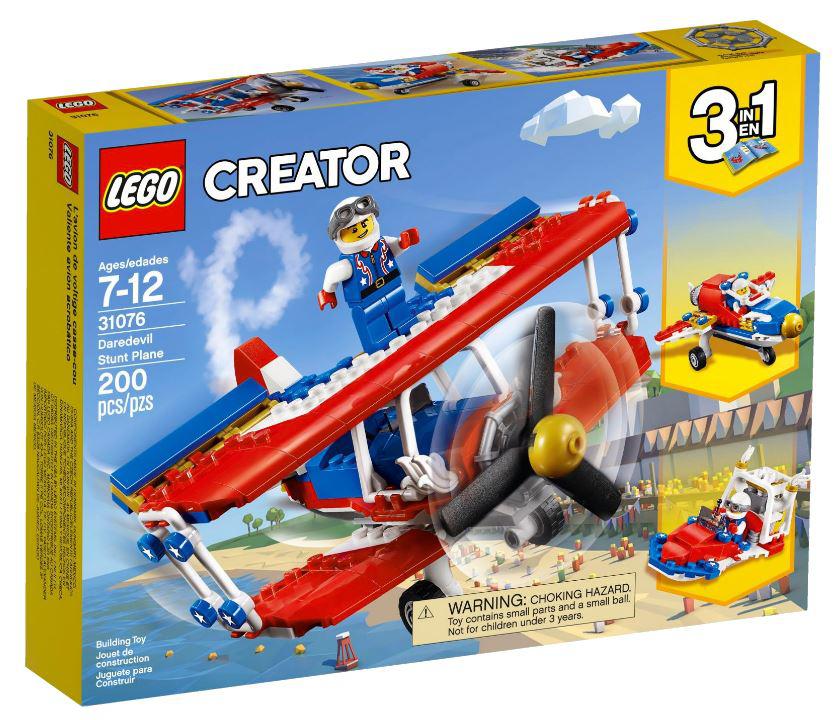 31076 Lego Creator Самолёт для крутых трюков, Лего Креатор